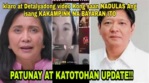 Isang KAKAMPINK Nadulas At Umamin Na Nakakatanggap Ng BAYAD Mula Sa