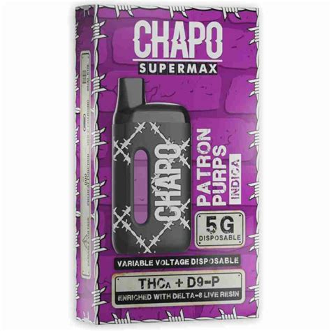 Chapo Supermax Blend Thca Disposables 5g