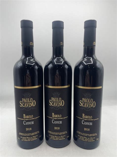 Paolo Scavino Cannubi Barolo Docg Bottles Catawiki