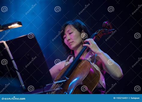 String Quartet Performing A Symphonic Concert Editorial Photo Image