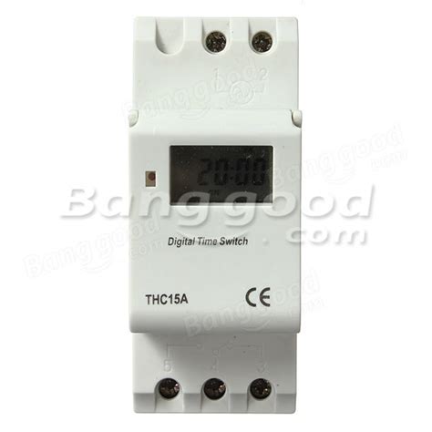 Thc A V A Din Rail Digital Programmable Timer Switch Us