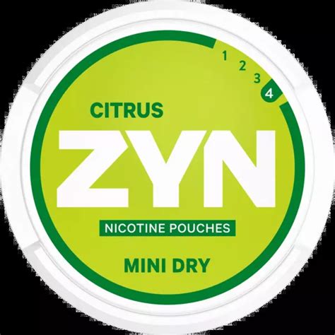 Experience Fresh Citrus Flavor With Zyn Citrus Normal Nicotine Pouches