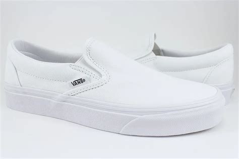 Women's White Vans Slip Ons Hot Sale | bellvalefarms.com