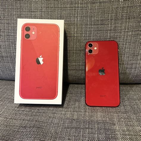 してありま iPhone 11 PRODUCT RED 128 GB SIMフリー ントくださ