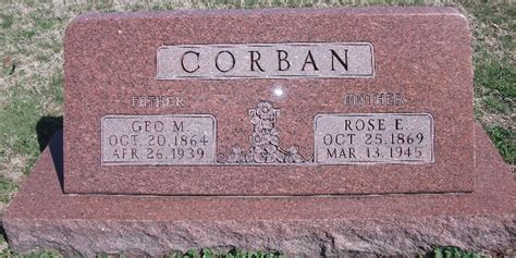 Rose E Corban 1869 1945 Mémorial Find a Grave