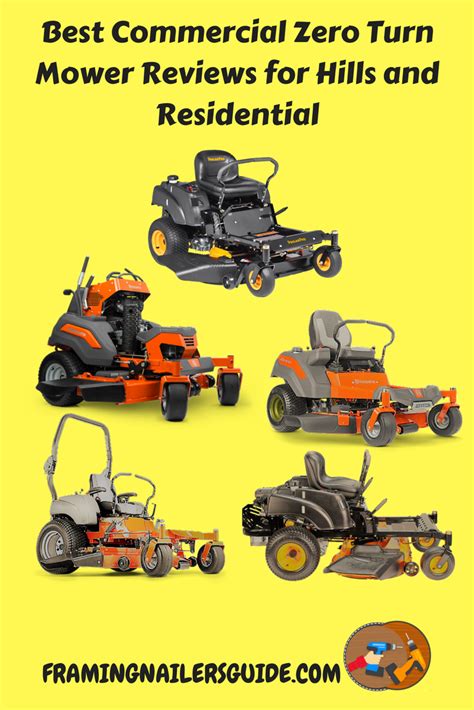 Best Commercial Riding Lawn Mower