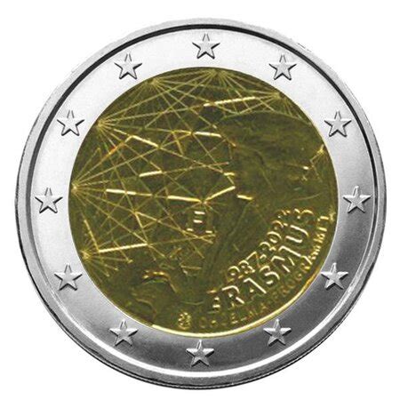 2 Euro Commemorative 2022 Finlande 35 Ans Du Programme Erasmus La