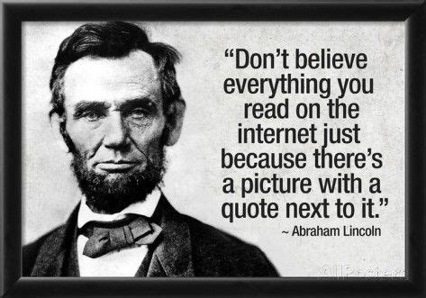 Funny Abraham Lincoln Quotes Internet - ShortQuotes.cc