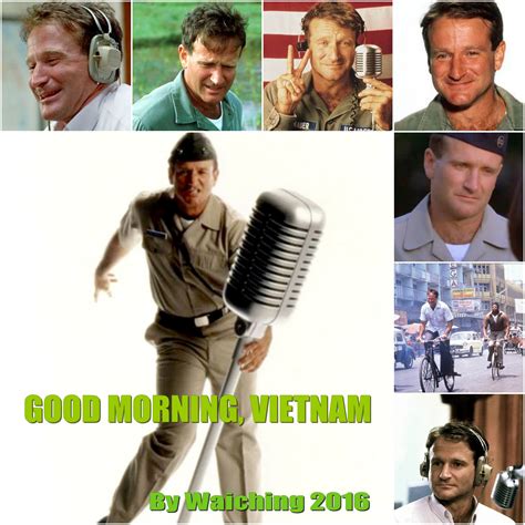 Good Morning, Vietnam Movie Photo Collage by Waiching | Robin williams ...