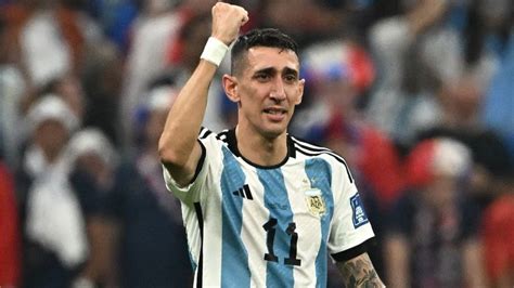 Argentina Vs Francia Ángel Di María Rompió En Llanto En El Festejo De