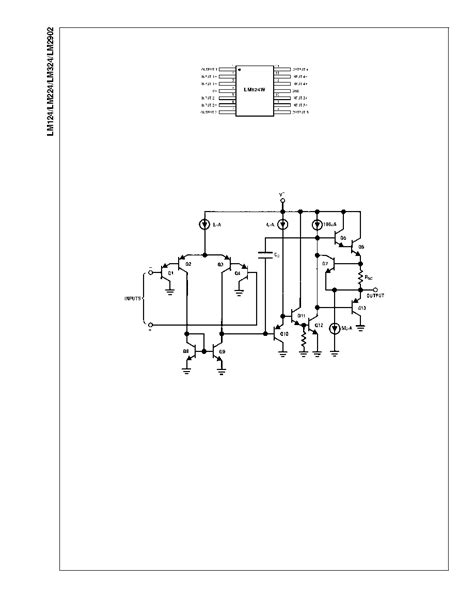 LM324N Datasheet 2 20 Pages NSC Low Power Quad Operational Amplifiers