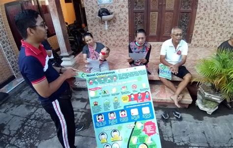 Sosialisasikan Bahaya Korona Denpasar Geber Upaya Door To Door Bali