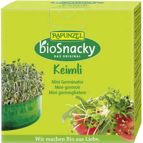 Rapunzel Biosnacky Mini Germinador Piccantino Tienda Online Espa A