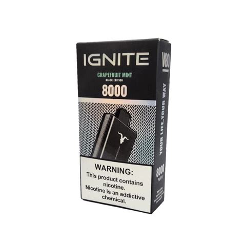 Pod Descartável Ignite V80 8000 Puffs Alta Capacidade