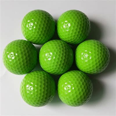 Custom Colored Indoor Outdoor Golf Balls