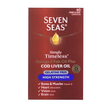 Seven Seas Seven Seas Cod Liver Oil 60 Capsules