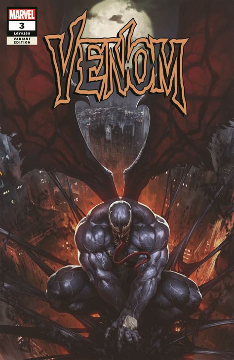 Venom 3 2018 Exclusive Variant Cover By Skan Marvel Comics Art