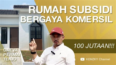 Rumah Subsidi Jutaan Ini Cuma Menit Dari Stasiun Daeva Permai