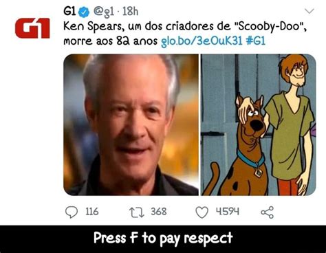 Ken Spears Um Dos Criadores De Scooby Doo Morre Aos Anos Br