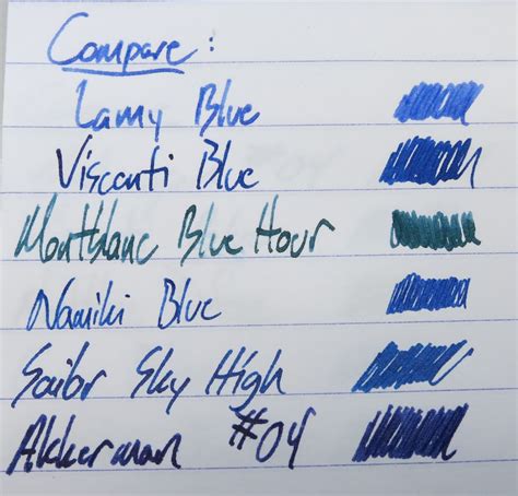 Lamy Blue (cartridge) | Inkdependence!