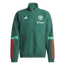 Manchester United Training Jacket Presentation Tiro Core White