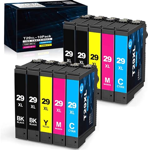 29XL Cartouches D Encre Compatible 10 Packs Pour Epson 29 29XL