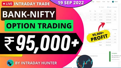 Live Intraday Trading Profit In Banknifty Options Sep