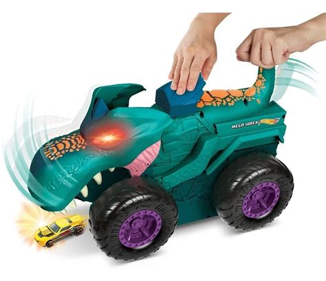 Hot Wheels Monster Trucks Mega Wrex Car Chompin Mattel Gyl13 Frete grátis