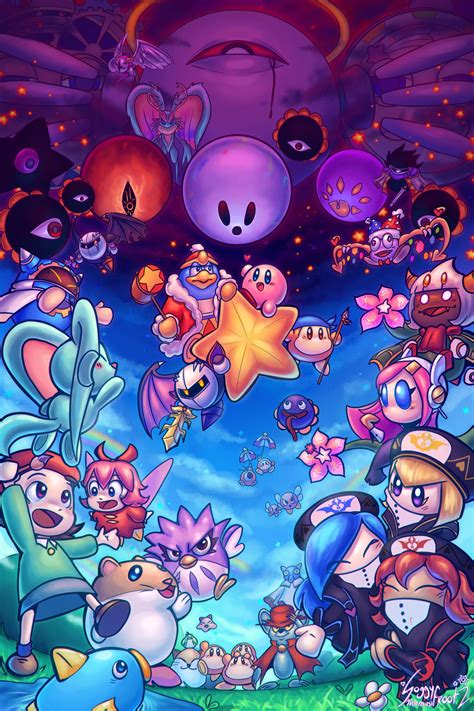 Kirby and all his friends!!! (and some enemies) : r/Kirby