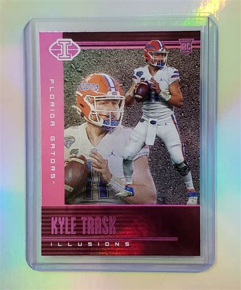 Kyle Trask Chronicles Draft Picks Illusions Pink Rc Rookie