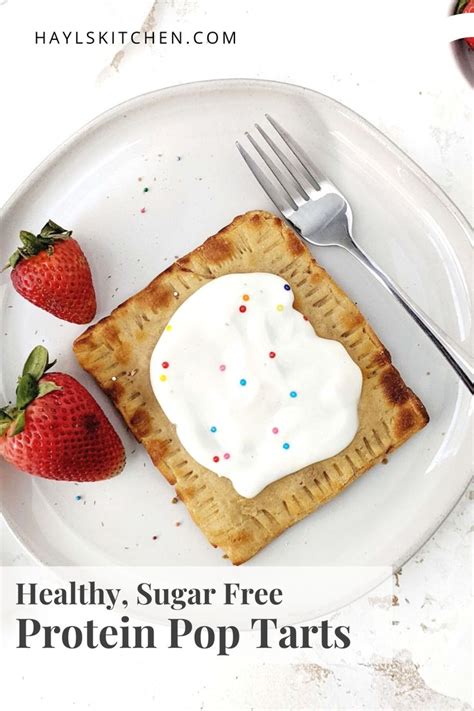 Big Healthy Protein Pop Tarts Sugar Free Vegan Hayl S Kitchen