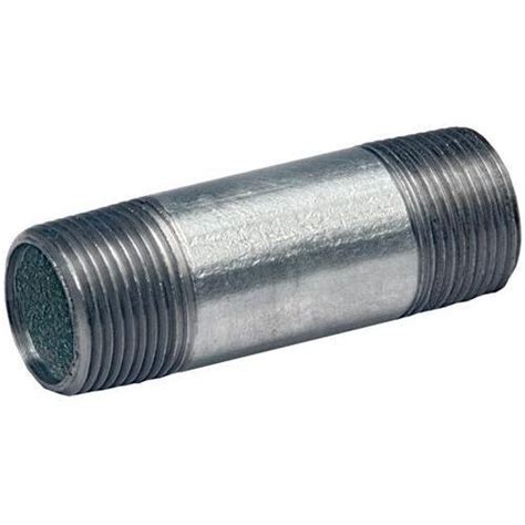 3 4 X 2 Rigid Conduit Nipple Galvanized Steel Independent Electric