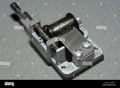 Music box mechanism Stock Photo - Alamy