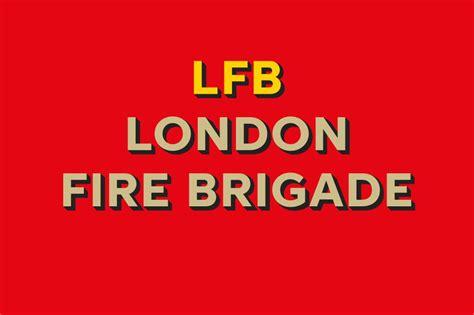 London Fire Brigade gets a new typeface that nods to the lettering of ...