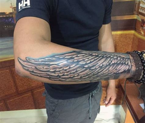 Forearm Wing Tattoo Designs, Ideas and Meaning - Tattoos For You