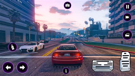 Real Open World Fast Car Driving Simulator V: Grand Track Auto Car Parking Multiplayer- Racer ...