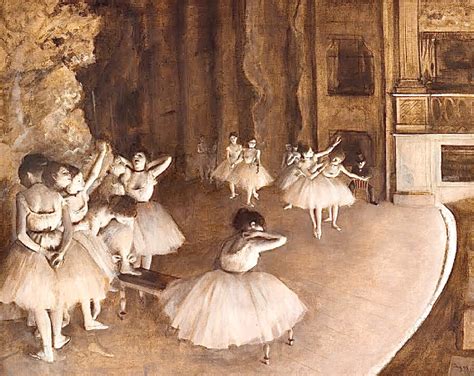 Solve Ballet Rehearsal On Stage 1874 Edgar Degas 1834 1917 Jigsaw