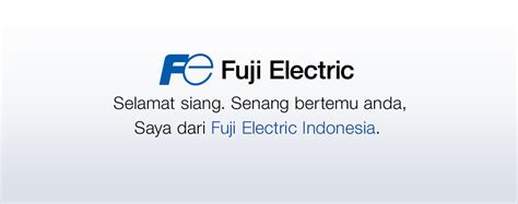 Home | Fuji Electric Indonesia