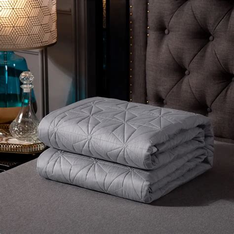 3 шт. серый комплект стеганого постельного покрывала подушки Shams ...