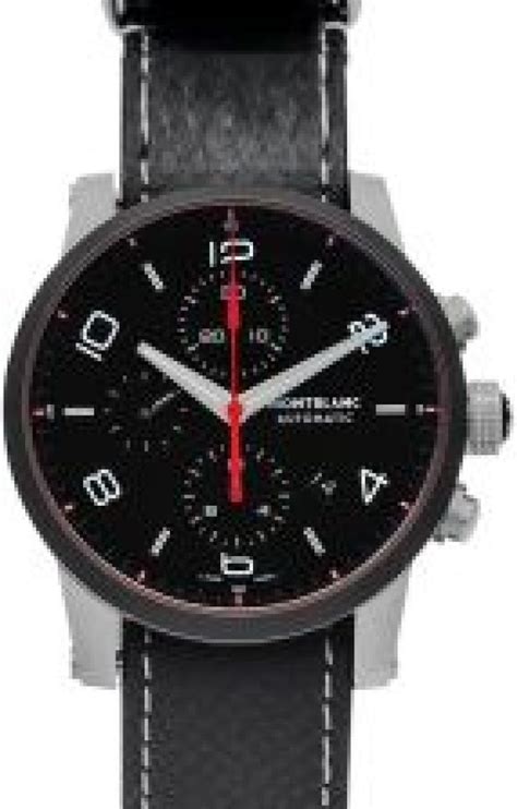 Montblanc Timewalker Chronograph Automatic Black Dial 113827