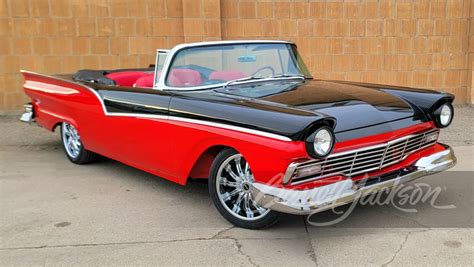 1957 Ford Fairlane 500 Custom Convertible Vin C7fc330043 Classiccom