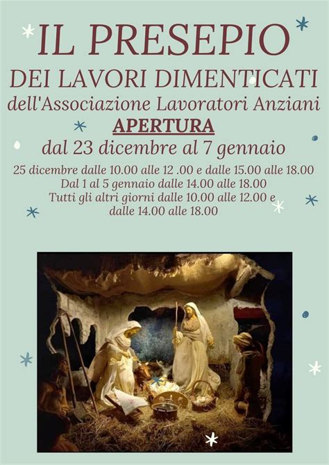 Il Presepio Dei Lavori Dimenticati Comune Di Toscolano Maderno