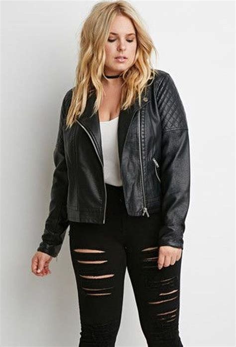 Trending Black Leather Women Jacket Outfits Ideas Suitable For Fall27