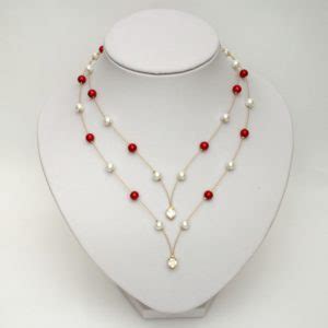 Collier Mariage Rouge Et Blanc Blog Beabijoux