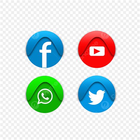 Facebook Twitter Youtube Icon Png