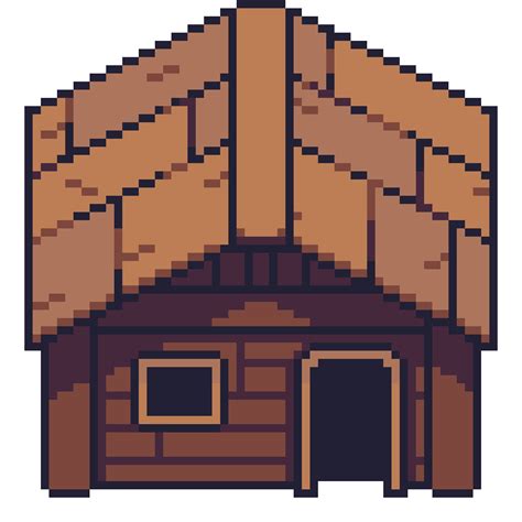 Cabin Pixel Art