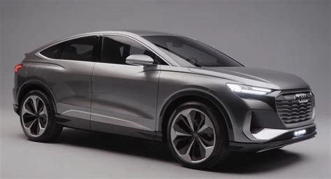 New Audi Q4 E-Tron Sportback Concept Uncovered Before Its Official Debut | Carscoops