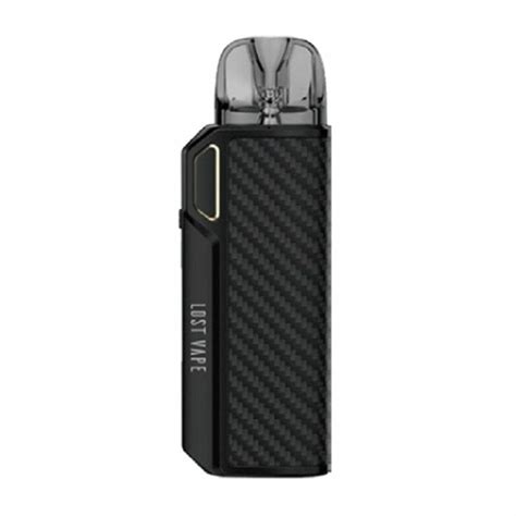 Lost Vape Thelema Elite W Pod Kit Black Carbon Element Vape