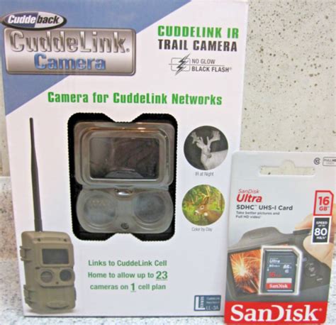 Cuddeback Cuddelink L Series Remote No Glow Black Flash Camera Ll A W