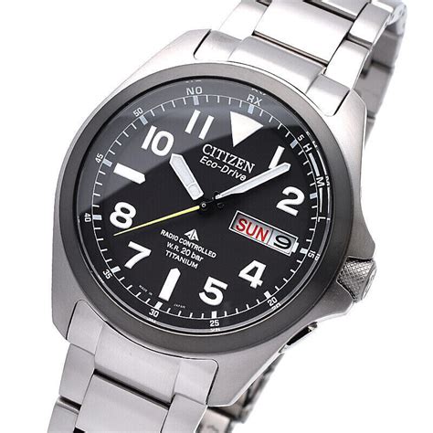 Reloj Radio Control Hombre Citizen Promaster Land TITANIUM PMD56 2952